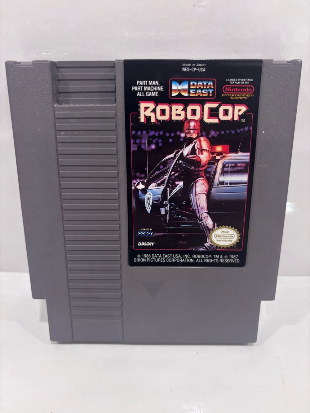 Nintendo RoboCop NES Cartridge - Gray